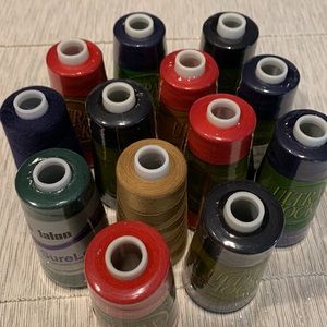 NEW 🧵 Big Bundle of 12 Treads for Overlock Sewing machine